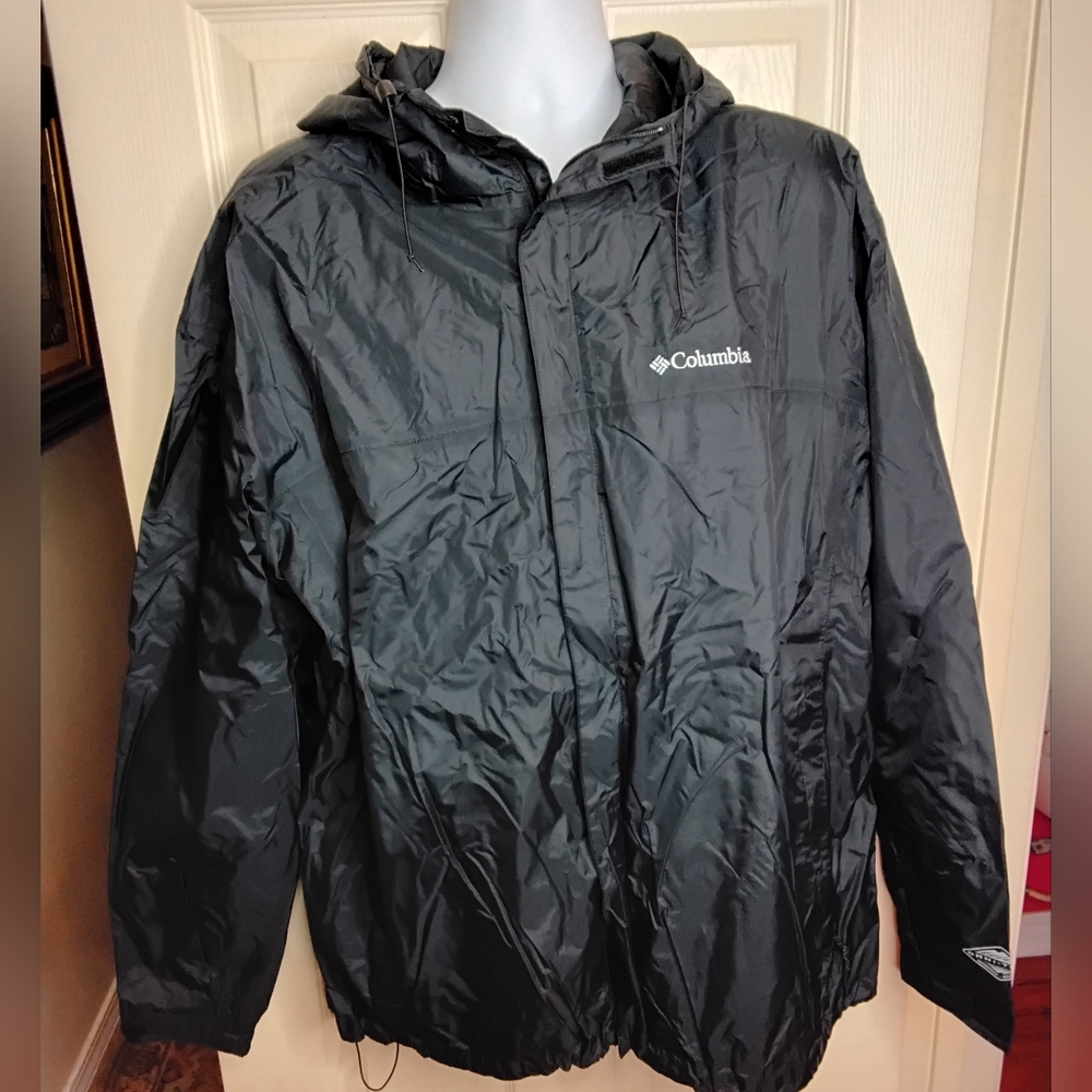 Columbia Omni-Tech Waterproof Jacket Men's Size 2XL
